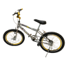 Bicicleta  aro 20 - Bike Cromada Cross - Star Bike - Amarela - 4