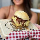 Ver imagem 6 de Kit 5 Tábua Hambúrguer Madeira Natural Pinus Estufado Marrom