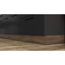 Balcão Exclusive em Aço 120cm para Cozinha Itatiaia com 2 Portas e 2 Gavetas:grafite/preto - 6