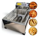 Ver imagem 5 de Fritadeira Elétrica a Óleo 7l Profissional + Escorredor:60/inox/110v