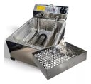 Ver imagem 3 de Fritadeira Elétrica a Óleo 7l Profissional + Escorredor:60/inox/110v