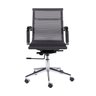 Kit 4 Cadeiras Escritório Baixa em Tela Mesh com Rodízios 3303 OR Design - 3