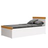 Cama Babá com Cama Auxiliar Nuth:branco/savana - 3