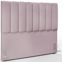 Ver imagem 3 de Kit Cabeceira Cama Box Casal 140cm com Calçadeira Recamier Baú Dália W01 Suede Rosê - Lyam