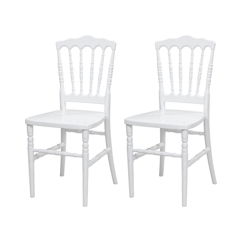 Kit 2 Cadeiras Dior Polipropileno Sala Cozinha Jantar Restaurante Eventos Festas - Mercado Cadeiras
