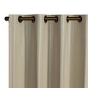 Ver imagem 2 de Cortina Blackout Pvc 2,80 M X 2,30 M - Bege