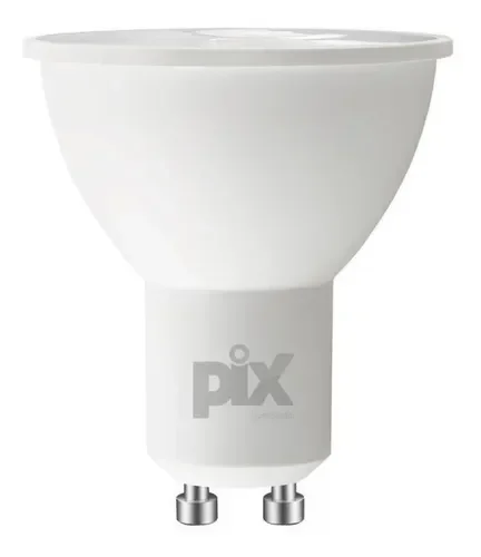 Kit Spot Semi Embutido MR16 Quadrado Preto Com Lâmpada 4000k - 4