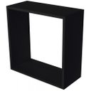Ver imagem 3 de Nicho decorativo Flutuante em MDP 30X30X15 CMS NB-15-3030 - Preto