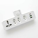 Ver imagem 2 de Extensão Tomada Regua de Energia Adaptador Tomada Usb Tipo-c
