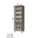 Ver imagem 4 de Cristaleira 4 Portas 71,5 cm Lora Casa 812