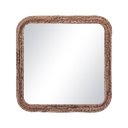 Ver imagem 1 de Espelho Decorativo Corda Bananeira 70x70cm Quadrado
