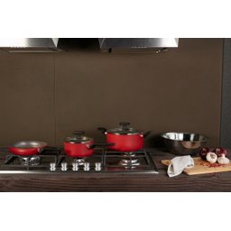 Frigideira Brinox Antiaderente Ceramic Life 28cm 2,55l Preserve Vermelha Vermelho - 2