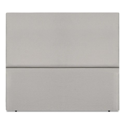 Cabeceira Cama Box Organica Casal 140cm Luna Suede C/frame Cinza