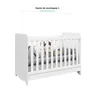 Quarto de Bebê Completo com Guarda Roupa Berço 3 em 1 e Cômoda 100% MDF Ben  - 14