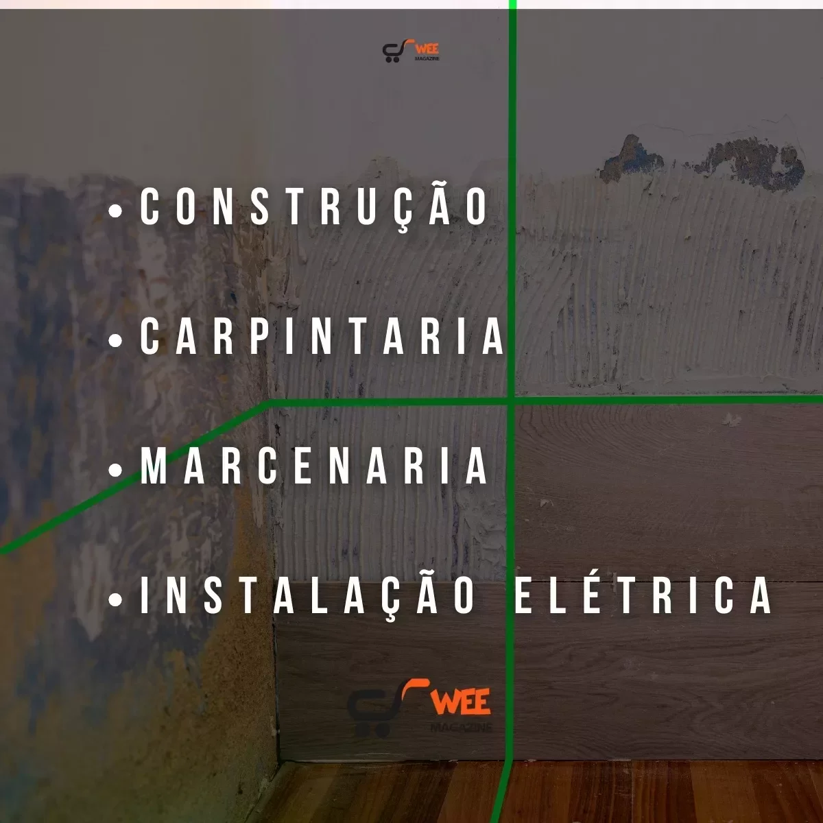 Nível a Laser Verde 20m 2 Linhas Profissional com Suporte - 8
