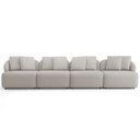Ver imagem 2 de Sofá 4 Lugares para Sala de Estar Living 308cm Arlo F04 Linho Cru - Lyam Decor