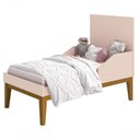 Ver imagem 6 de Berço Americano Classic New Rosa Fosco com Madeira - Moveisaqui