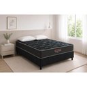 Ver imagem 2 de Cama Box Baú Crc Casal +Colchão Molas Opening Orthoflex 138
