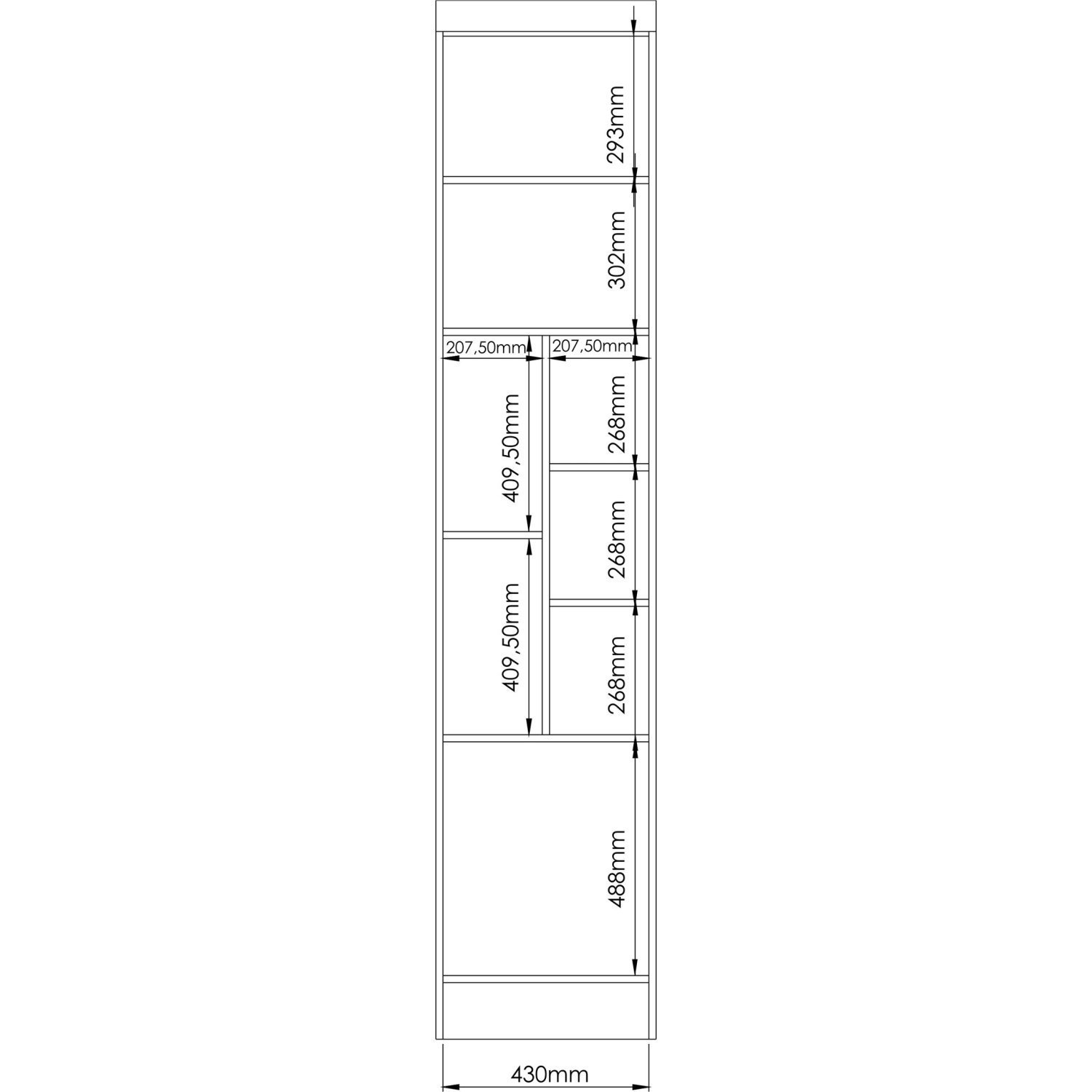 Nicho Modulado Infinity Móveis Castro - 4