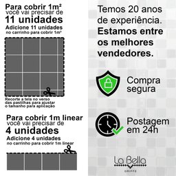 Pastilha de Vidro Pedra Preciosas Cobre para Cozinha 30x30cm - 8