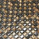 Ver imagem 2 de Pastilha de Vidro Pedra Preciosas Cobre para Cozinha 30x30cm