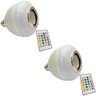 Kit C/2 Lâmpada Caixa de Som Bluetooth Rgb Recarregável - 1