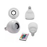 Kit C/2 Lâmpada Caixa de Som Bluetooth Rgb Recarregável - 2