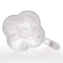 Ver imagem 4 de Conjunto 4 Xícaras De Café De Vidro Com Pires Butterfly 80Ml