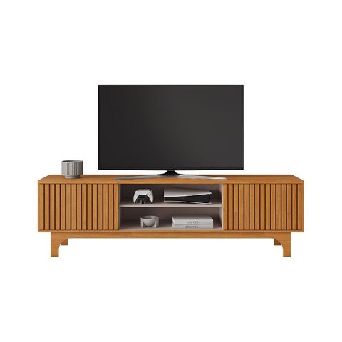 Rack para Tv até 70 Polegadas Trunfo Jcm Móveis Cinamomo/off