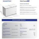 Ver imagem 6 de Freezer Refrigerador Inverter Horizontal Dupla Ação +8 a -22ºc 417l Da420if Tech - Metalfrio