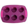 Forma em Silicone para Muffins 6 Cavidades Moda do Chef - 2