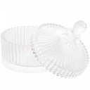 Ver imagem 3 de Potiche de Cristal com Tampa Carrosel Lyor 6,5x9cm Bomboniere Decorativo Lembrancinha