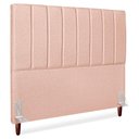 Ver imagem 1 de Cabeceira Queen 160 Cm com Frame Carla Linho Rose Artte