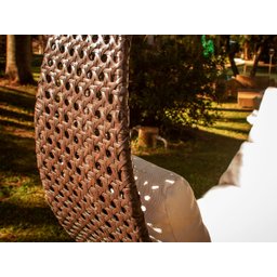 Balanço Império em Alumínio Área, Jardim, Piscina - Tabaco - 2