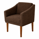 Ver imagem 3 de Poltrona Estofada para Consultorio Clinica Davi Tecido Boucle:marrom