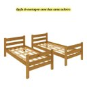 Ver imagem 3 de Beliche Solteiro Nemargi Madeira Maciça Resistente e Robusta