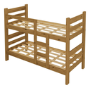 Ver imagem 6 de Beliche Solteiro Nemargi Madeira Maciça Resistente e Robusta