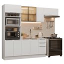 Ver imagem 2 de Armário de Cozinha Completa 270 cm Branco Stella Madesa 13