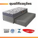 Ver imagem 6 de Bicama Box Solteiro com Auxiliar e Colchão AG65 Double Face Eclipse Madeira Cinza