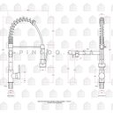 Ver imagem 6 de Cuba para cozinha gourmet pia aço inox 304 com acessórios tábua de corte Borari e Torneira