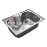 Cuba para cozinha gourmet pia aço inox 304 com acessórios tábua de corte Borari e Torneira - 3