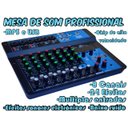 Ver imagem 3 de CONSOLE MESA DE SOM MIXER 8 CANAIS PHANTOM BLUETOOTH AZUL