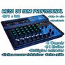 CONSOLE MESA DE SOM MIXER 8 CANAIS PHANTOM BLUETOOTH AZUL - 3