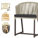 Ver imagem 4 de Mesa com 4 Cadeiras e Noronha Estofado 11 Trama Original Rami