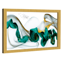 Ver imagem 1 de Quadro Decorativo Abstrato Fita Azul