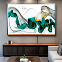 Ver imagem 2 de Quadro Decorativo Abstrato Fita Azul