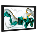 Ver imagem 3 de Quadro Decorativo Abstrato Fita Azul