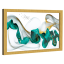 Ver imagem 5 de Quadro Decorativo Abstrato Fita Azul