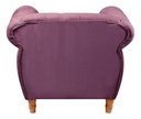 Ver imagem 3 de Sofá Nobreza Poltrona Chesterfield Vintage Retrô Clássico Veludo Roxo