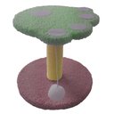 Ver imagem 4 de Arranhador para Gatos Bola Brincadeira Arranhar Brincar Descanso Escala Interativo Aconchegante Pet 